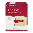 Smead® wholesale. Manila End Tab 2-fastener Folders With Reinforced Tabs, 0.75" Expansion, Straight Tab, Letter Size, 11 Pt. Manila, 50-box. HSD Wholesale: Janitorial Supplies, Breakroom Supplies, Office Supplies.
