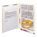 Smead® wholesale. Manila End Tab 2-fastener Folders With Reinforced Tabs, 0.75" Expansion, Straight Tab, Letter Size, 11 Pt. Manila, 50-box. HSD Wholesale: Janitorial Supplies, Breakroom Supplies, Office Supplies.