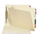 Smead® wholesale. Manila End Tab 1-fastener Folders With Reinforced Tabs, 0.75" Expansion, Straight Tab, Letter Size, 14 Pt. Manila, 50-box. HSD Wholesale: Janitorial Supplies, Breakroom Supplies, Office Supplies.