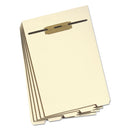 Smead® wholesale. Stackable Folder Dividers W- Fasteners, 1-5-cut End Tab, Letter Size, Manila, 50-pack. HSD Wholesale: Janitorial Supplies, Breakroom Supplies, Office Supplies.