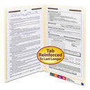 Smead® wholesale. Manila End Tab 2-fastener Folders With Reinforced Tabs, 0.75" Expansion, Straight Tab, Legal Size, 11 Pt. Manila, 50-box. HSD Wholesale: Janitorial Supplies, Breakroom Supplies, Office Supplies.