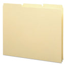 Smead® wholesale. Recycled Blank Top Tab File Guides, 1-3-cut Top Tab, Blank, 8.5 X 11, Manila, 100-box. HSD Wholesale: Janitorial Supplies, Breakroom Supplies, Office Supplies.