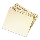 Smead® wholesale. Alphabetic Top Tab Indexed File Guide Set, 1-5-cut Top Tab, A To Z, 8.5 X 11, Manila, 25-set. HSD Wholesale: Janitorial Supplies, Breakroom Supplies, Office Supplies.