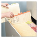 Smead® wholesale. Manila Out Guides, Printed Form Style, 1-5-cut Top Tab, Out, 8.5 X 11, Manila, 100-box. HSD Wholesale: Janitorial Supplies, Breakroom Supplies, Office Supplies.