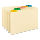 Smead® wholesale. Alphabetic Top Tab Indexed File Guide Set, 1-5-cut Top Tab, A To Z, 8.5 X 14, Manila, 25-set. HSD Wholesale: Janitorial Supplies, Breakroom Supplies, Office Supplies.