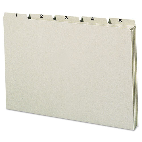 Smead® wholesale. 100% Recycled Daily Top Tab File Guide Set, 1-5-cut Top Tab, 1 To 31, 8.5 X 14, Green, 31-set. HSD Wholesale: Janitorial Supplies, Breakroom Supplies, Office Supplies.