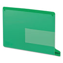 Smead® wholesale. Colored Poly Out Guides With Pockets, 1-3-cut End Tab, Out, 8.5 X 11, Green, 25-box. HSD Wholesale: Janitorial Supplies, Breakroom Supplies, Office Supplies.