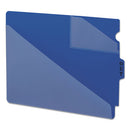 Smead® wholesale. End Tab Poly Out Guides, Two-pocket Style, 1-3-cut End Tab, Out, 8.5 X 11, Blue, 50-box. HSD Wholesale: Janitorial Supplies, Breakroom Supplies, Office Supplies.