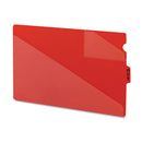 Smead® wholesale. End Tab Poly Out Guides, Two-pocket Style, 1-3-cut End Tab, Out, 8.5 X 14, Red, 50-box. HSD Wholesale: Janitorial Supplies, Breakroom Supplies, Office Supplies.