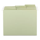 Smead® wholesale. Erasable Fastab Hanging Folders, Letter Size, 1-3-cut Tab, Moss, 20-box. HSD Wholesale: Janitorial Supplies, Breakroom Supplies, Office Supplies.