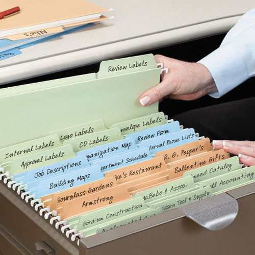 Smead® wholesale. Fastab Hanging Folders, Letter Size, 1-3-cut Tab, Assorted, 18-box. HSD Wholesale: Janitorial Supplies, Breakroom Supplies, Office Supplies.