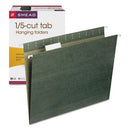 Smead® wholesale. Hanging Folders, Letter Size, 1-5-cut Tab, Standard Green, 25-box. HSD Wholesale: Janitorial Supplies, Breakroom Supplies, Office Supplies.