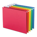 Smead® wholesale. Colored Hanging File Folders, Letter Size, 1-5-cut Tab, Assorted, 25-box. HSD Wholesale: Janitorial Supplies, Breakroom Supplies, Office Supplies.