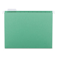 Smead® wholesale. Colored Hanging File Folders, Letter Size, 1-5-cut Tab, Green, 25-box. HSD Wholesale: Janitorial Supplies, Breakroom Supplies, Office Supplies.