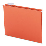 Smead® wholesale. Colored Hanging File Folders, Letter Size, 1-5-cut Tab, Orange, 25-box. HSD Wholesale: Janitorial Supplies, Breakroom Supplies, Office Supplies.