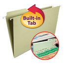 Smead® wholesale. Fastab Hanging Folders, Legal Size, 1-3-cut Tab, Moss, 20-box. HSD Wholesale: Janitorial Supplies, Breakroom Supplies, Office Supplies.