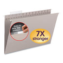 Smead® wholesale. Tuff Hanging Folders With Easy Slide Tab, Legal Size, 1-3-cut Tab, Steel Gray, 18-box. HSD Wholesale: Janitorial Supplies, Breakroom Supplies, Office Supplies.