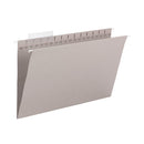 Smead® wholesale. Tuff Hanging Folders With Easy Slide Tab, Legal Size, 1-3-cut Tab, Steel Gray, 18-box. HSD Wholesale: Janitorial Supplies, Breakroom Supplies, Office Supplies.