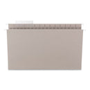 Smead® wholesale. Tuff Hanging Folders With Easy Slide Tab, Legal Size, 1-3-cut Tab, Steel Gray, 18-box. HSD Wholesale: Janitorial Supplies, Breakroom Supplies, Office Supplies.