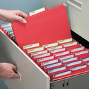 Smead® wholesale. Fastab Hanging Folders, Letter Size, 1-3-cut Tab, Red, 20-box. HSD Wholesale: Janitorial Supplies, Breakroom Supplies, Office Supplies.