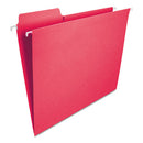 Smead® wholesale. Fastab Hanging Folders, Letter Size, 1-3-cut Tab, Red, 20-box. HSD Wholesale: Janitorial Supplies, Breakroom Supplies, Office Supplies.