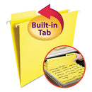 Smead® wholesale. Fastab Hanging Folders, Letter Size, 1-3-cut Tab, Yellow, 20-box. HSD Wholesale: Janitorial Supplies, Breakroom Supplies, Office Supplies.