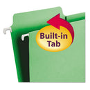 Smead® wholesale. Fastab Hanging Folders, Letter Size, 1-3-cut Tab, Green, 20-box. HSD Wholesale: Janitorial Supplies, Breakroom Supplies, Office Supplies.