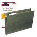 Smead® wholesale. Hanging Folders, Legal Size, 1-3-cut Tab, Standard Green, 25-box. HSD Wholesale: Janitorial Supplies, Breakroom Supplies, Office Supplies.