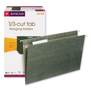 Smead® wholesale. Hanging Folders, Legal Size, 1-3-cut Tab, Standard Green, 25-box. HSD Wholesale: Janitorial Supplies, Breakroom Supplies, Office Supplies.