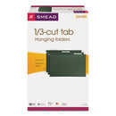 Smead® wholesale. Hanging Folders, Legal Size, 1-3-cut Tab, Standard Green, 25-box. HSD Wholesale: Janitorial Supplies, Breakroom Supplies, Office Supplies.