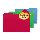 Smead® wholesale. Fastab Hanging Folders, Legal Size, 1-3-cut Tab, Assorted, 18-box. HSD Wholesale: Janitorial Supplies, Breakroom Supplies, Office Supplies.
