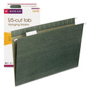 Smead® wholesale. Hanging Folders, Legal Size, 1-5-cut Tab, Standard Green, 25-box. HSD Wholesale: Janitorial Supplies, Breakroom Supplies, Office Supplies.