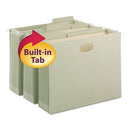 Smead® wholesale. Fastab Tuff Hanging Pockets, Letter Size, 1-3-cut Tab, Moss, 9-box. HSD Wholesale: Janitorial Supplies, Breakroom Supplies, Office Supplies.
