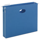 Smead® wholesale. Hanging Pockets With Full-height Gusset, Letter Size, 1-5-cut Tab, Sky Blue, 25-box. HSD Wholesale: Janitorial Supplies, Breakroom Supplies, Office Supplies.