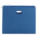 Smead® wholesale. Hanging Pockets With Full-height Gusset, Letter Size, 1-5-cut Tab, Sky Blue, 25-box. HSD Wholesale: Janitorial Supplies, Breakroom Supplies, Office Supplies.