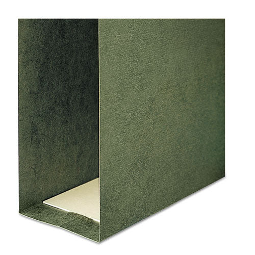 Smead® wholesale. Box Bottom Hanging File Folders, Letter Size, Standard Green, 25-box. HSD Wholesale: Janitorial Supplies, Breakroom Supplies, Office Supplies.
