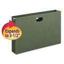 Smead® wholesale. Hanging Pockets With Full-height Gusset, Legal Size, Standard Green, 10-box. HSD Wholesale: Janitorial Supplies, Breakroom Supplies, Office Supplies.
