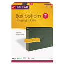 Smead® wholesale. Box Bottom Hanging File Folders, Legal Size, Standard Green, 25-box. HSD Wholesale: Janitorial Supplies, Breakroom Supplies, Office Supplies.
