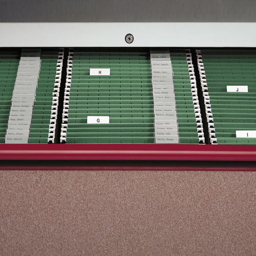 Smead® wholesale. Poly Index Tabs And Inserts For Hanging File Folders, 1-5-cut Tabs, White-clear, 2.25" Wide, 25-pack. HSD Wholesale: Janitorial Supplies, Breakroom Supplies, Office Supplies.
