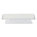 Smead® wholesale. Poly Index Tabs And Inserts For Hanging File Folders, 1-3-cut Tabs, White-clear, 3.5" Wide, 25-pack. HSD Wholesale: Janitorial Supplies, Breakroom Supplies, Office Supplies.