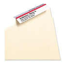 Smead® wholesale. Viewables Hanging Folder Tab Label Pack Refill, 1-3-cut Tabs, Assorted Colors, 3.5" Wide, 160-pack. HSD Wholesale: Janitorial Supplies, Breakroom Supplies, Office Supplies.