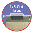 Smead® wholesale. 100% Recycled Hanging File Folders, Letter Size, 1-5-cut Tab, Standard Green, 25-box. HSD Wholesale: Janitorial Supplies, Breakroom Supplies, Office Supplies.