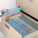 Smead® wholesale. Fastab Hanging Pressboard Classification Folders, Letter Size, 2 Dividers, Blue. HSD Wholesale: Janitorial Supplies, Breakroom Supplies, Office Supplies.