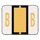 Smead® wholesale. A-z Color-coded End Tab Filing Labels, B, 1 X 1.25, White, 500-roll. HSD Wholesale: Janitorial Supplies, Breakroom Supplies, Office Supplies.