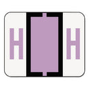 Smead® wholesale. A-z Color-coded End Tab Filing Labels, H, 1 X 1.25, White, 500-roll. HSD Wholesale: Janitorial Supplies, Breakroom Supplies, Office Supplies.