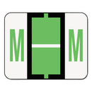 Smead® wholesale. A-z Color-coded End Tab Filing Labels, M, 1 X 1.25, White, 500-roll. HSD Wholesale: Janitorial Supplies, Breakroom Supplies, Office Supplies.