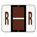 Smead® wholesale. A-z Color-coded End Tab Filing Labels, R, 1 X 1.25, White, 500-roll. HSD Wholesale: Janitorial Supplies, Breakroom Supplies, Office Supplies.