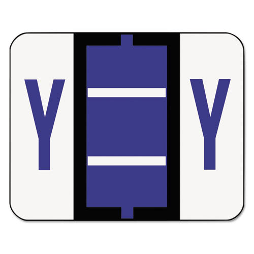 Smead® wholesale. A-z Color-coded End Tab Filing Labels, Y, 1 X 1.25, White, 500-roll. HSD Wholesale: Janitorial Supplies, Breakroom Supplies, Office Supplies.