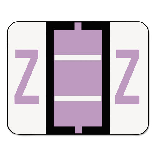 Smead® wholesale. A-z Color-coded End Tab Filing Labels, Z, 1 X 1.25, White, 500-roll. HSD Wholesale: Janitorial Supplies, Breakroom Supplies, Office Supplies.