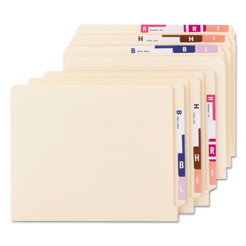 Smead® wholesale. Alphaz Color-coded Labels Starter Set, A-z, 1.16 X 3.13, Assorted, 5-sheet, 300 Sheets-box. HSD Wholesale: Janitorial Supplies, Breakroom Supplies, Office Supplies.